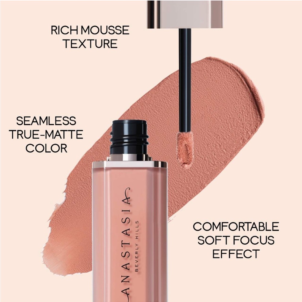 💄Anastasia Beverly Hills Lip Velvet Liquid Lipstick in Softy NWOB - Picture 4 of 6